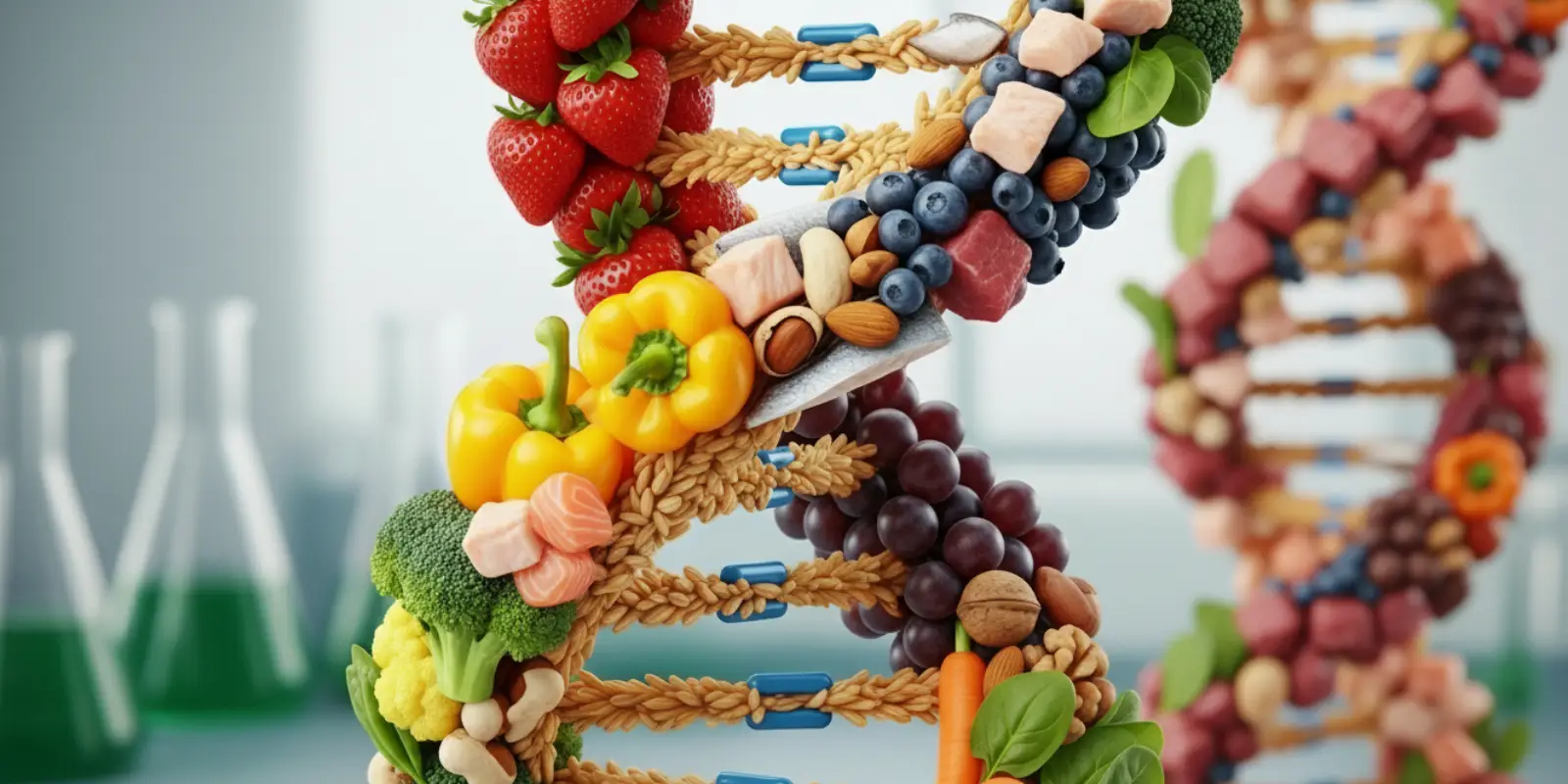 ¿La Dieta Puede Cambiar tus Genes? Nutrigenética vs. Nutrigenómica